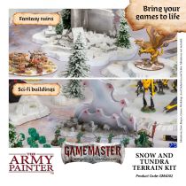 TAP-GM4002, Gamemaster - Snow & Tundra Terrain Kit , The ARMY PAINTER, voor €36, Geleverd door Bliek Modelbouw, Neerloopweg 31, 4814RS Breda, Telefoon: 076-5497252